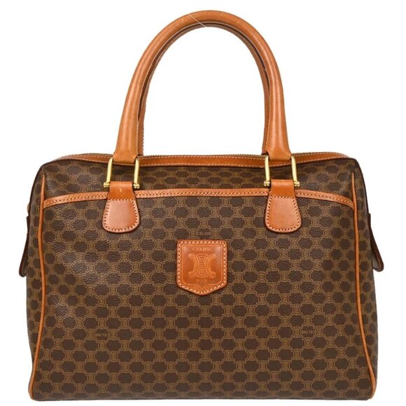 Celine Brown Macadam Handbag - Picture 1 of 11